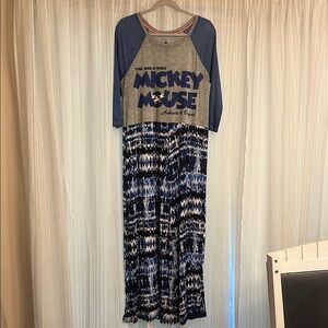Mickey Mouse Graphic Maxi Dress